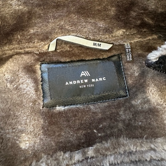 Andrew Marc black jacket for men - Picture 3 of 8